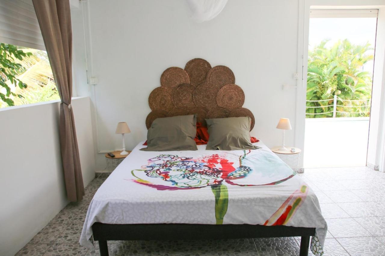 L Orchidee Bleue, Bas De Villa, Vue Mer, Piscine Privee Сент-Анн Экстерьер фото